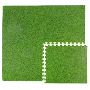 EVA Interlocking Foam Mats Grass Effect 74321