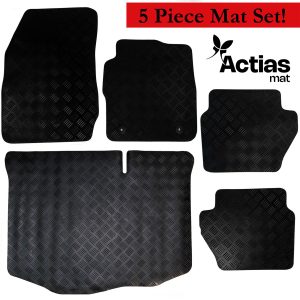 2011-2017 Ford Fiesta Mk7 Car Mats Rubber 5pc Full Set