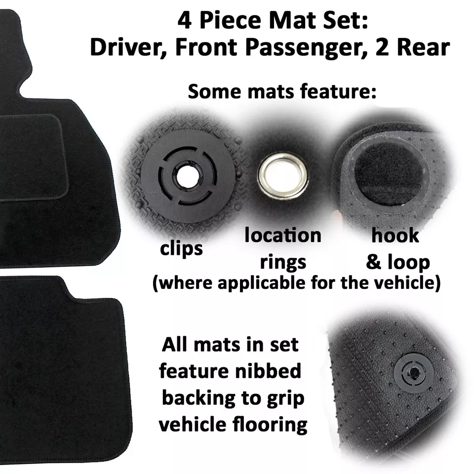2013-2019 Peugeot 2008 Mats Carpet 4pc 74028 - Image 4