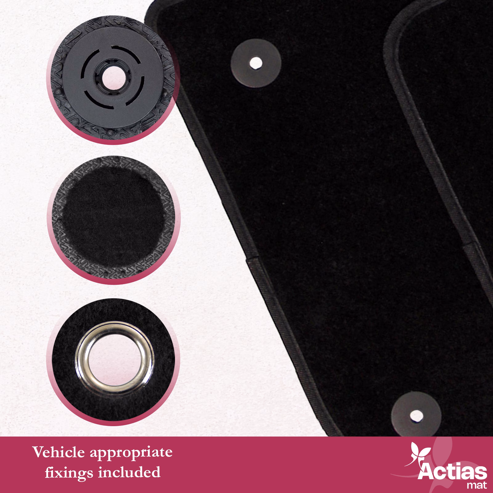 Actiasmat | Kia Sportage 2022 Onwards Tailored Carpet Car Floor Mats | NQ5 Mk5 (Not Hybrid) - Image 7
