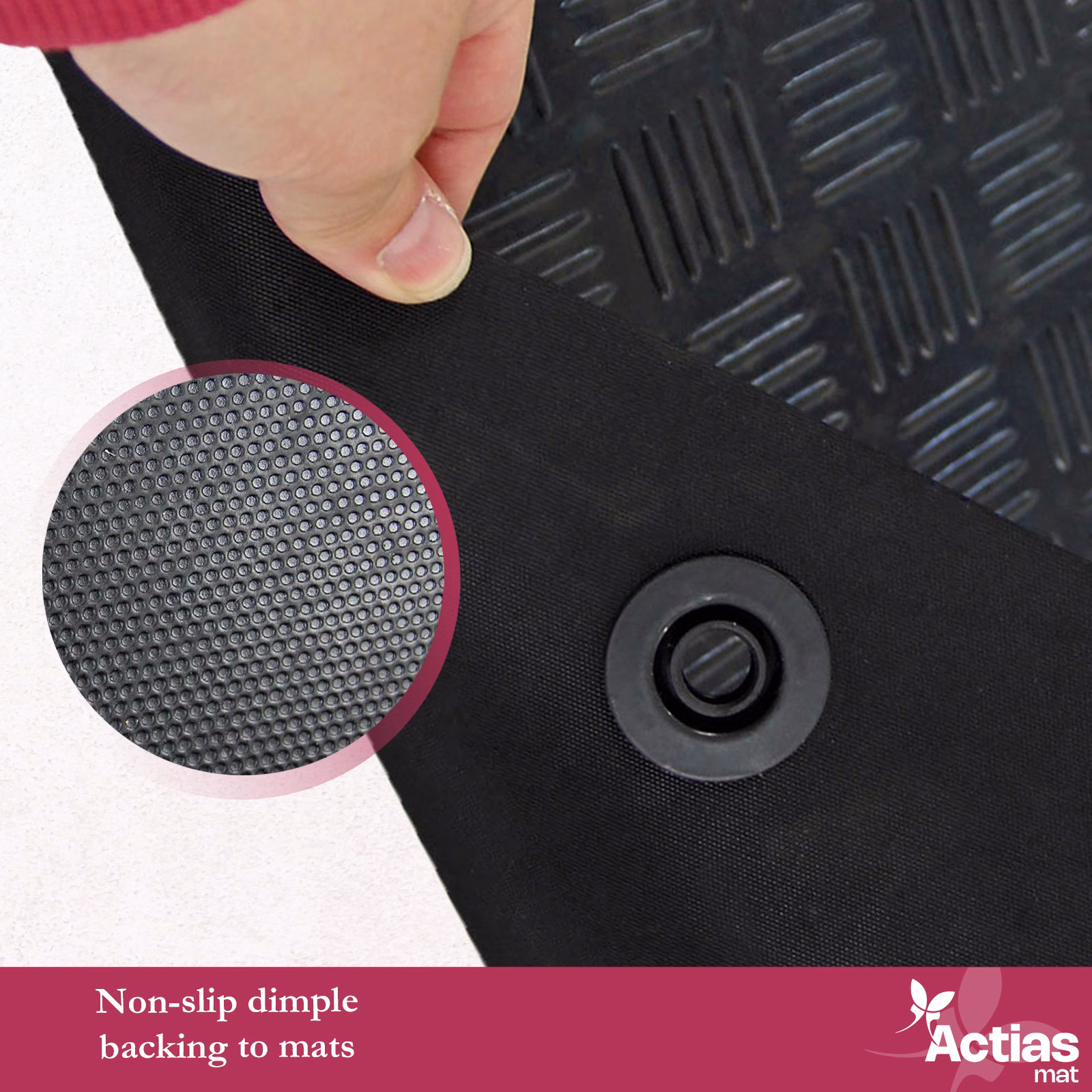 Actiasmat Custom Fit Rubber Car Mats for Vauxhall Astra K Mk7 (2015–2020) – 4pc Floor Mat Set with Anti-Slip Backing – Black - Image 8